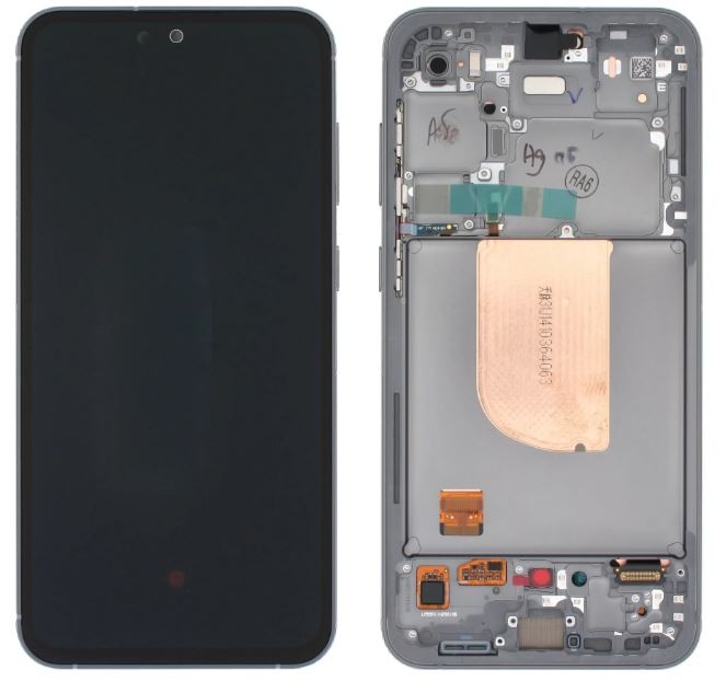 LCD screen Samsung S711 S23 FE 5G ar touch screen un frame Graphite original (used Grade B)