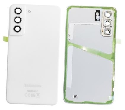 Aizmugurējais vāciņš priekš Samsung G990 S21 FE 5G Balts original (used Grade C)