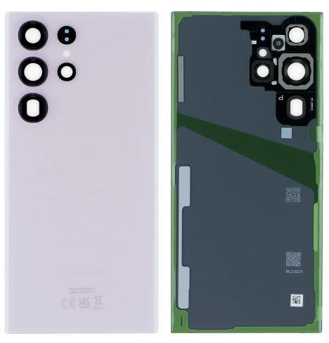 Aizmugurējais vāciņš priekš Samsung S918 S23 Ultra Lavender original (used Grade C)