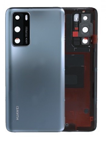 Aizmugurējais vāciņš priekš Huawei P40 Sudrabs Frost original (service pack)
