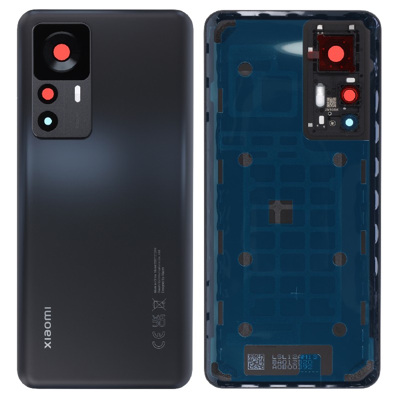 Aizmugurējais vāciņš priekš Xiaomi 12T Melns original (used Grade C)