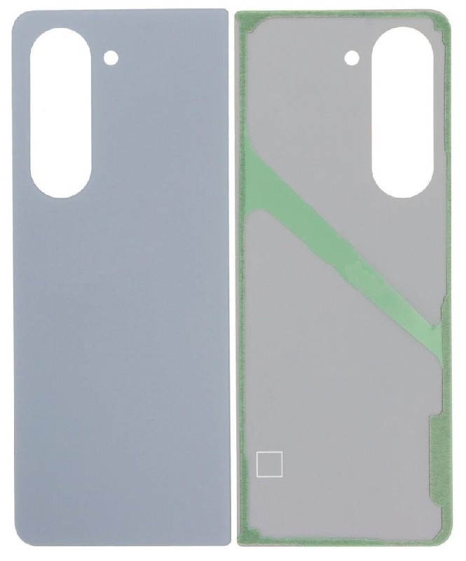 Aizmugurējais vāciņš priekš Samsung F946 Galaxy Z Fold 5 Icy Zils (bez camera lens) original (used Grade B)