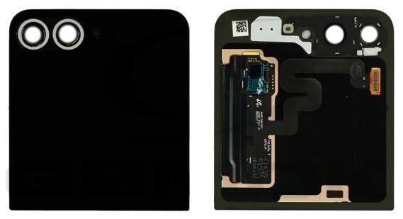 LCD screen Samsung F741 Z Flip6 5G ar touch screen (Outer) Sudrabs Shadow original (used Grade B)