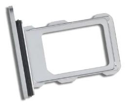 SIM card holder priekš iPhone 16 Pro/16 Pro Max Balts Titanium ORG
