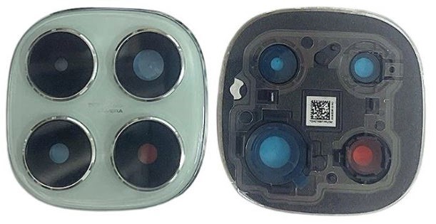 Xiaomi Redmi Note 14 Pro 5G lens priekš camera ar frame Zaļš ORG