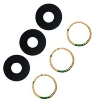 Samsung S721 S24 FE lens priekš camera Melns (only lens 3pcs) ORG