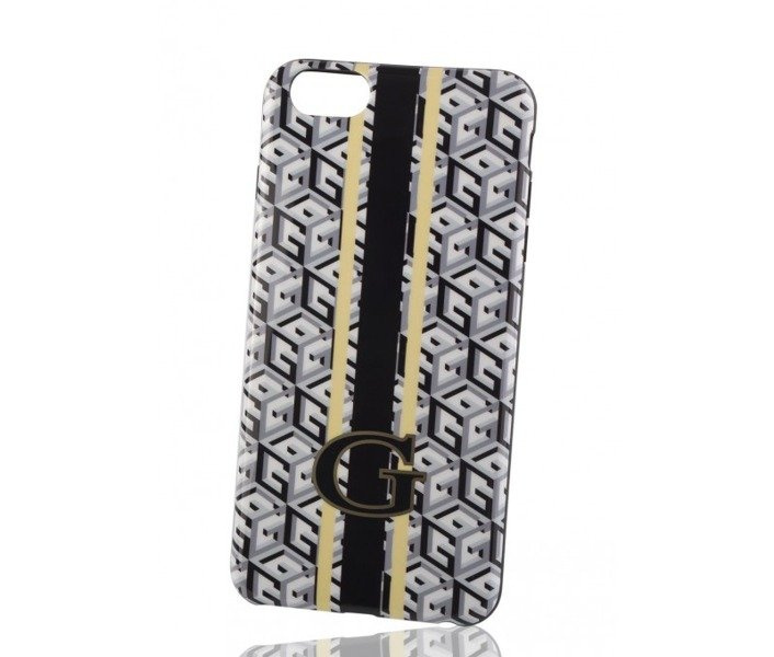 GUESS TPU maciņš G-CUBE GUHCP6GCUBK IPHONE 6 / 6S melns