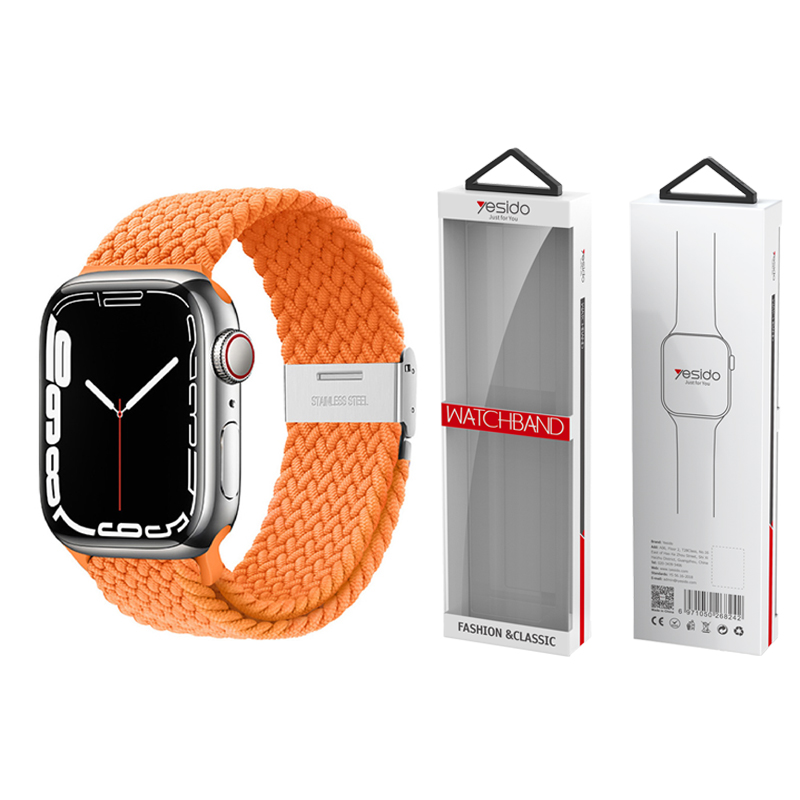 YESIDO WB23 Apple Watch pīta siksniņa 38/40/41 oranžs