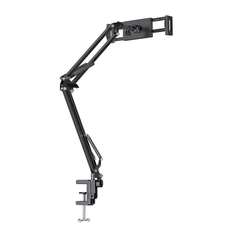 YESIDO galda/gultas turētājs C296 2in1 (planšetei + tālrunim) 64CM melns