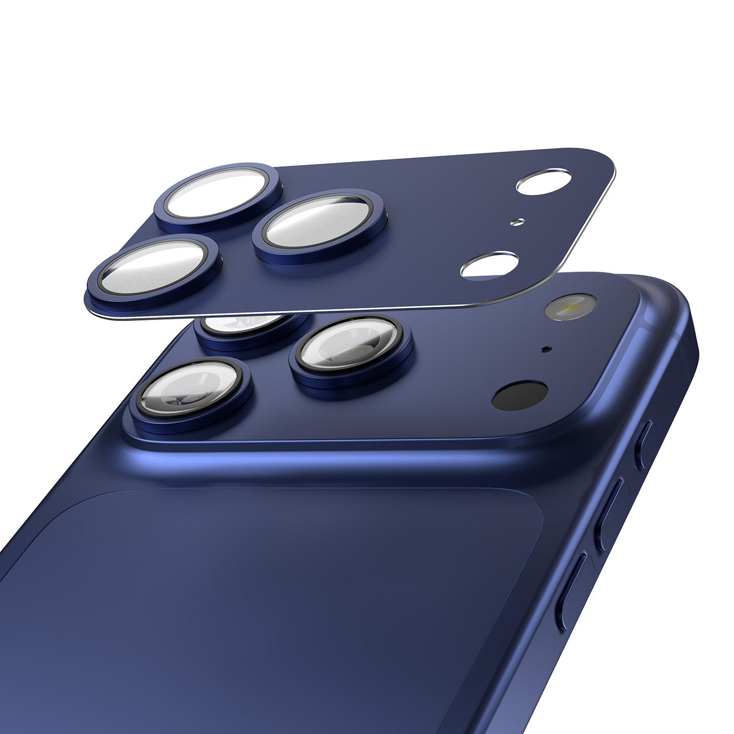 Etteri kameras lēcas aizsargs iPhone 17 Pro zils