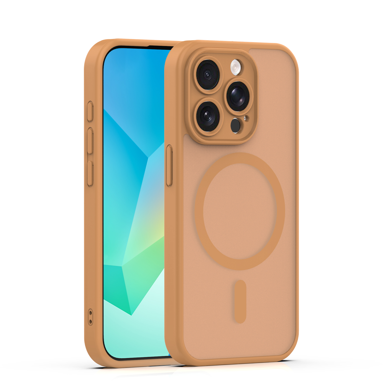 Mag Matt maciņš iPhone 15 Pro 6,1" brūns