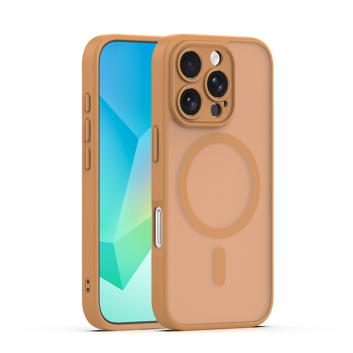 Mag Matt maciņš iPhone 16 Pro 6,3" brūns