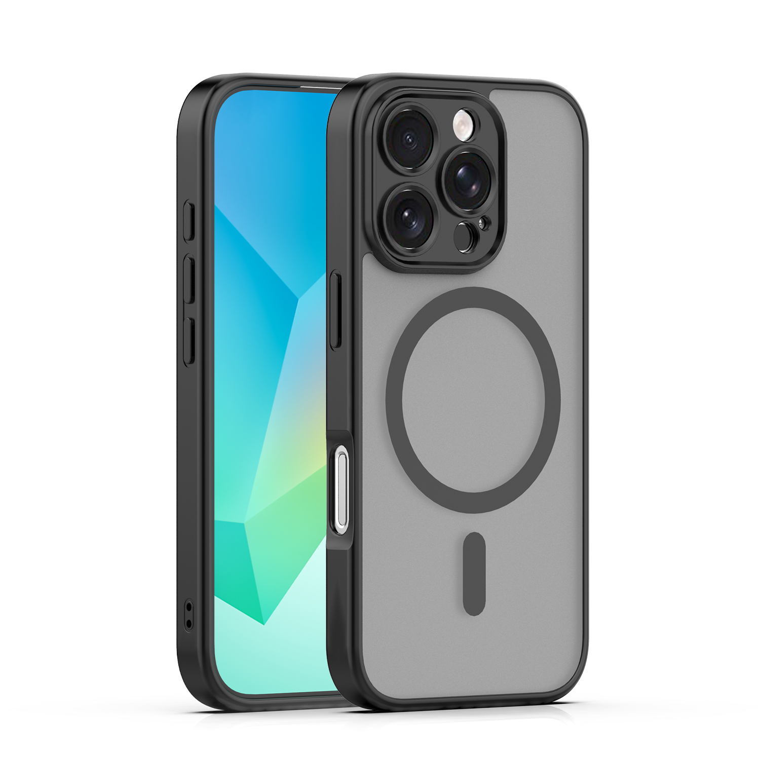 Mag Matt maciņš iPhone 16 Pro Max 6,9" melns