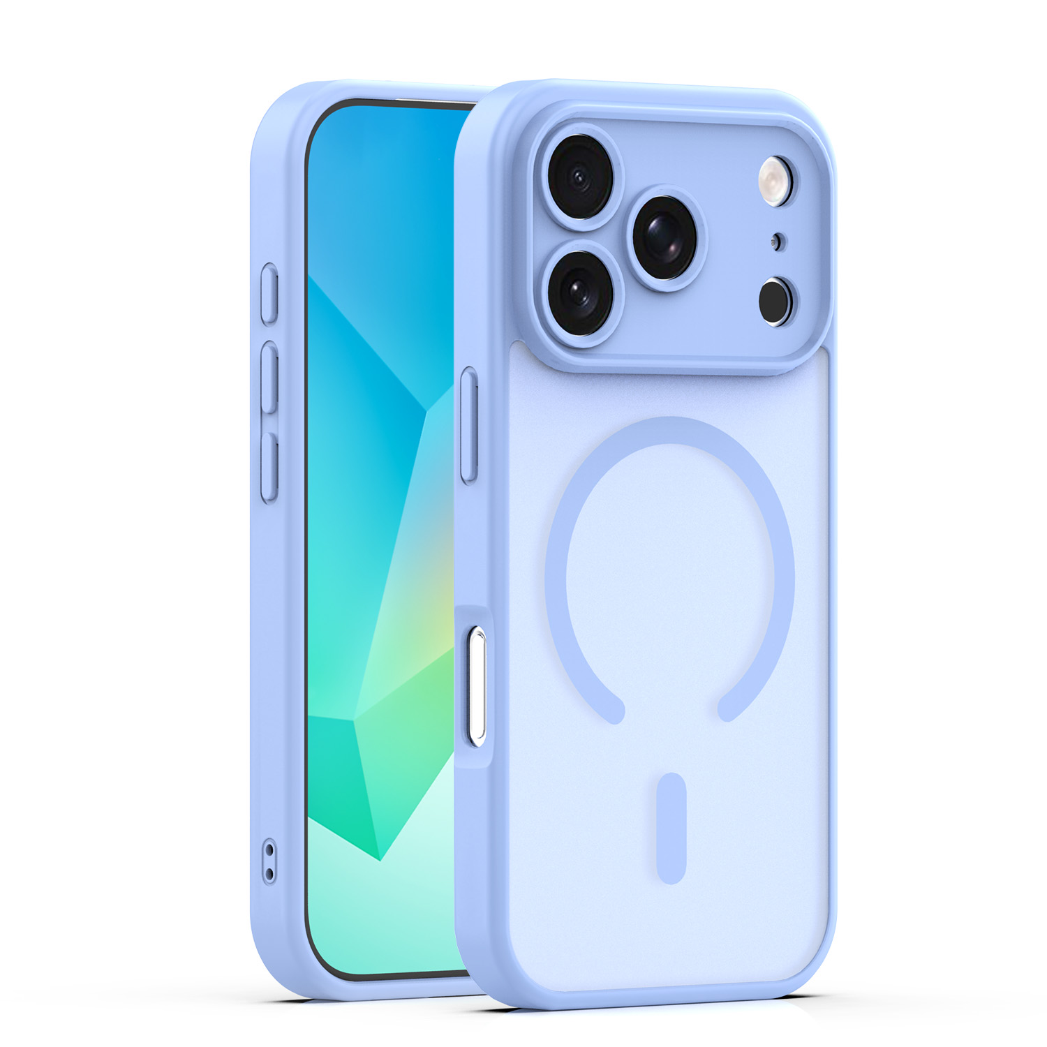 Mag Matt maciņš iPhone 17 Pro 6,3'' gaiši zils