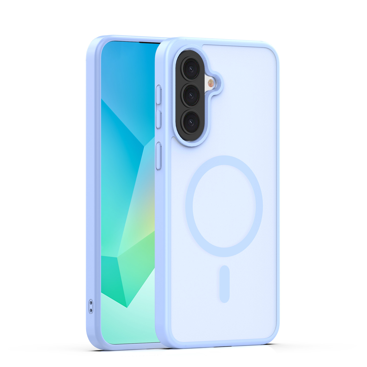 Mag Matt maciņš Samsung Galaxy A57 gaiši zils