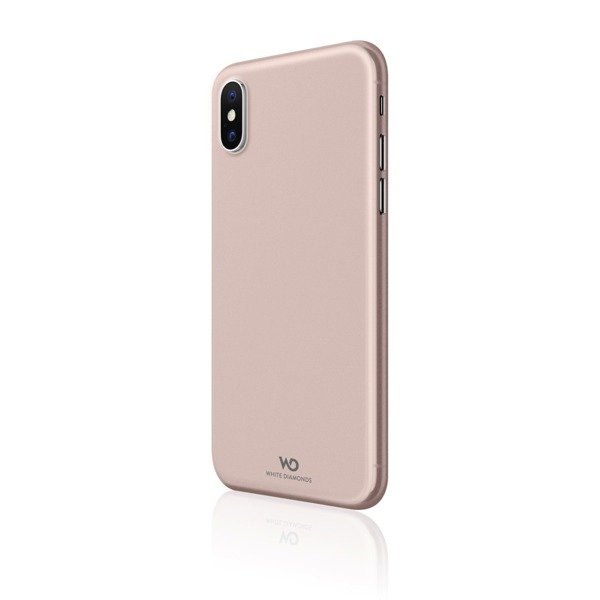 HAMA WHITE DIAMONDS "Īpaši plāns ledus" maciņš IPHONE XS MAX rozā zelta