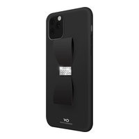 HAMA WHITE DIAMONDS Bantes maciņš IPHONE 11 PRO melns Swarovski kristāli 18K