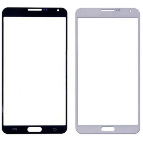 Outer Screen Glass Saderīgs ar Samsung N9005 Note 3 Balts HQ