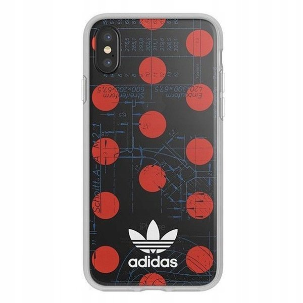Maciņš ADIDAS OR IPHONE X / XS sarkans-balts