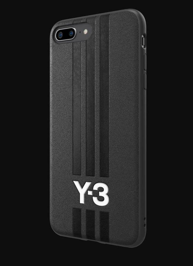 Maciņš ADIDAS Y-3 Formēts LEATHER IPHONE 6 PLUS / 7 PLUS / 8 PLUS melns