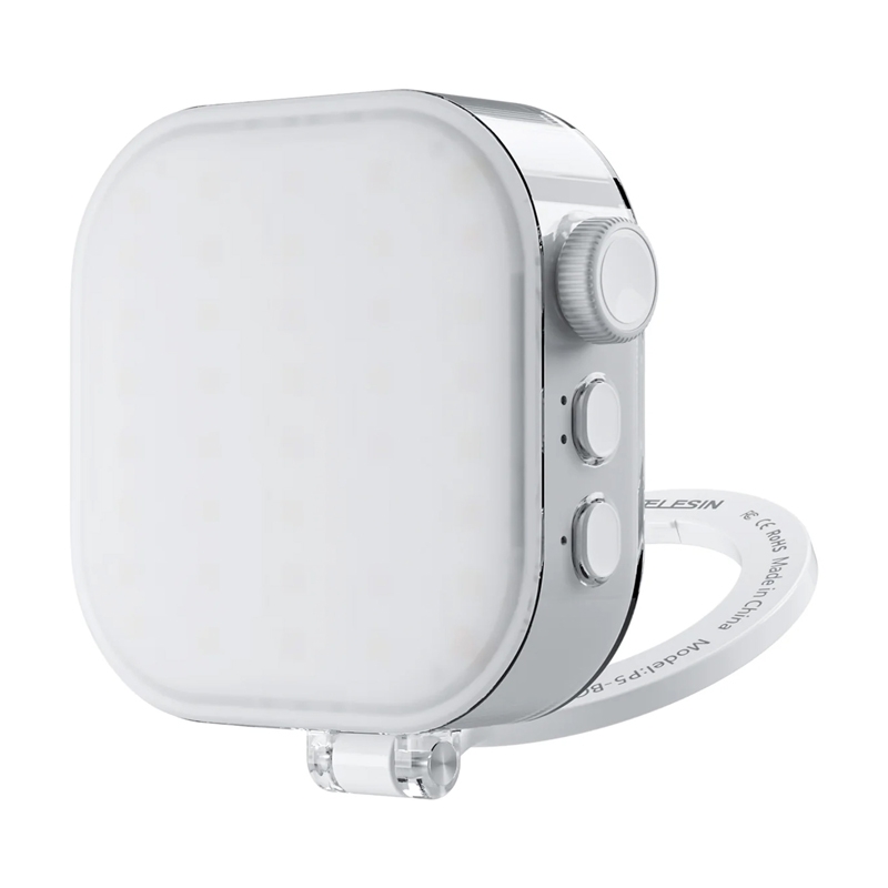 Ice Cube Telesin selfiju lampiņa ar tālruņa turētāju