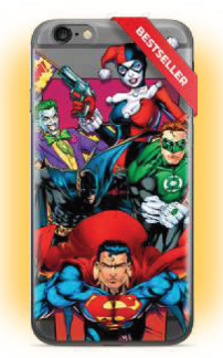 JUSTICE LEAGUE ar apdruku 004 SAMSUNG GALAXY A50 caurspīdīgs
