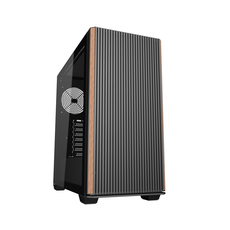 Darkflash DS900WS ATX datora korpuss bez ventilatora (melns)