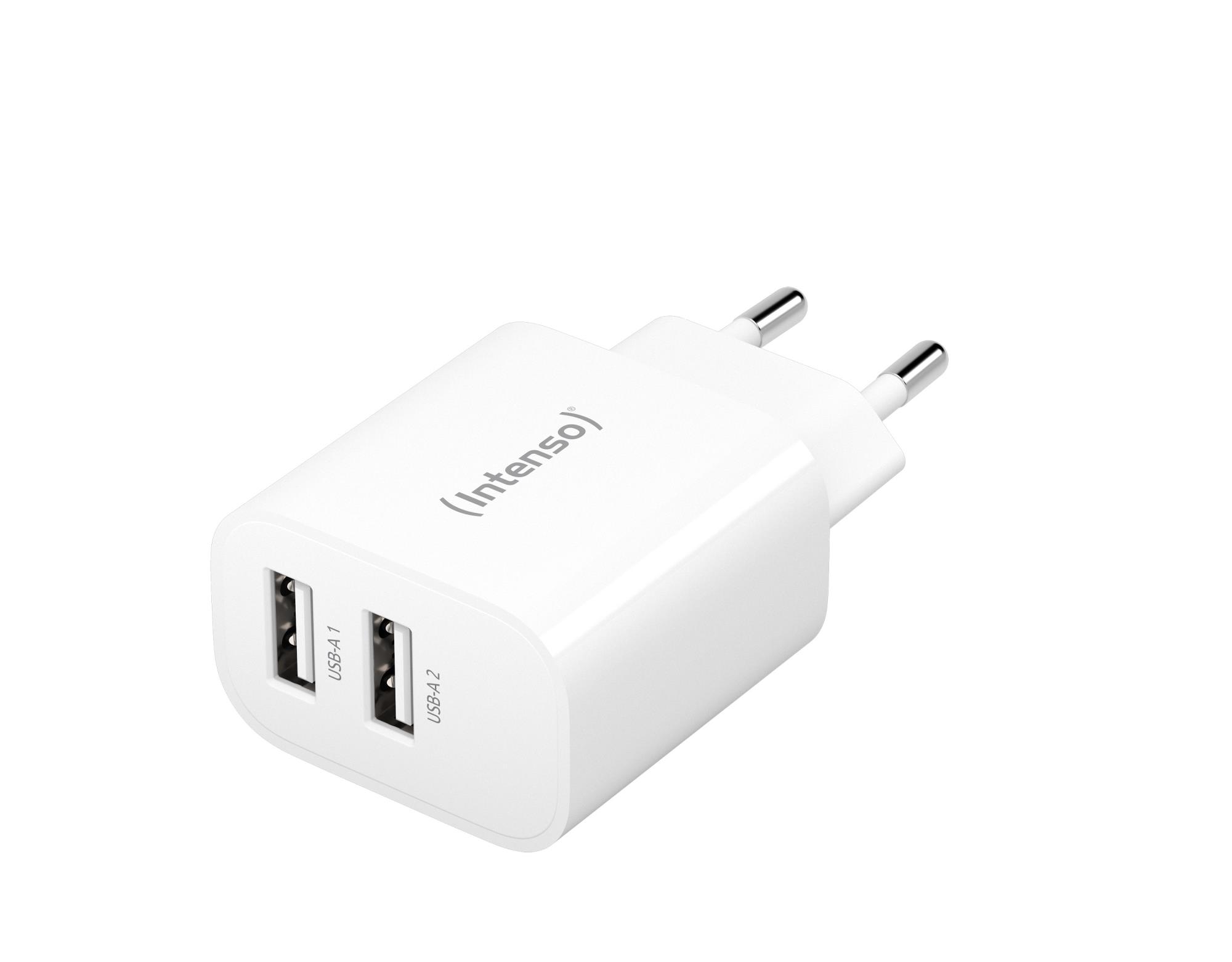 Strāvas adapteris 2xUSB-A Intenso