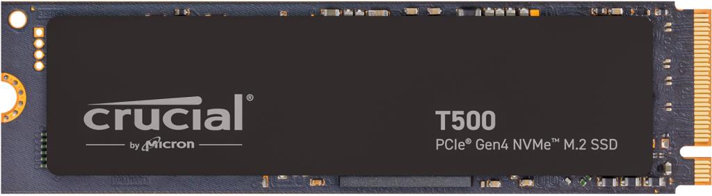 SSD disks CRUCIAL T500 1000 GB M.2 PCIe 4.0 NVMe 7300/6800 MB/s