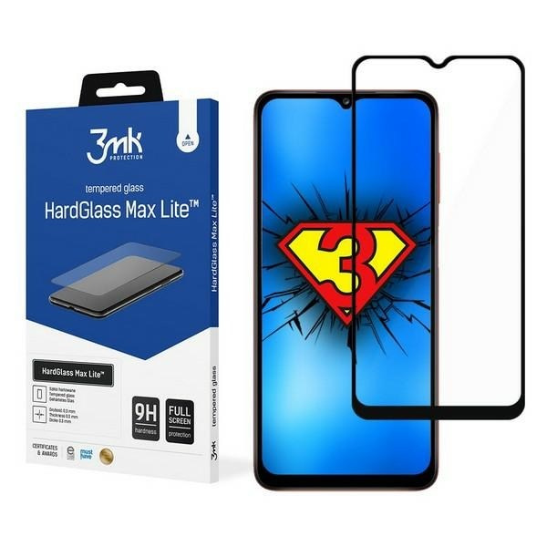 3MK Rūdīts stikls Hard Glass Max Lite SAMSUNG GALAXY A02S / M02S melns