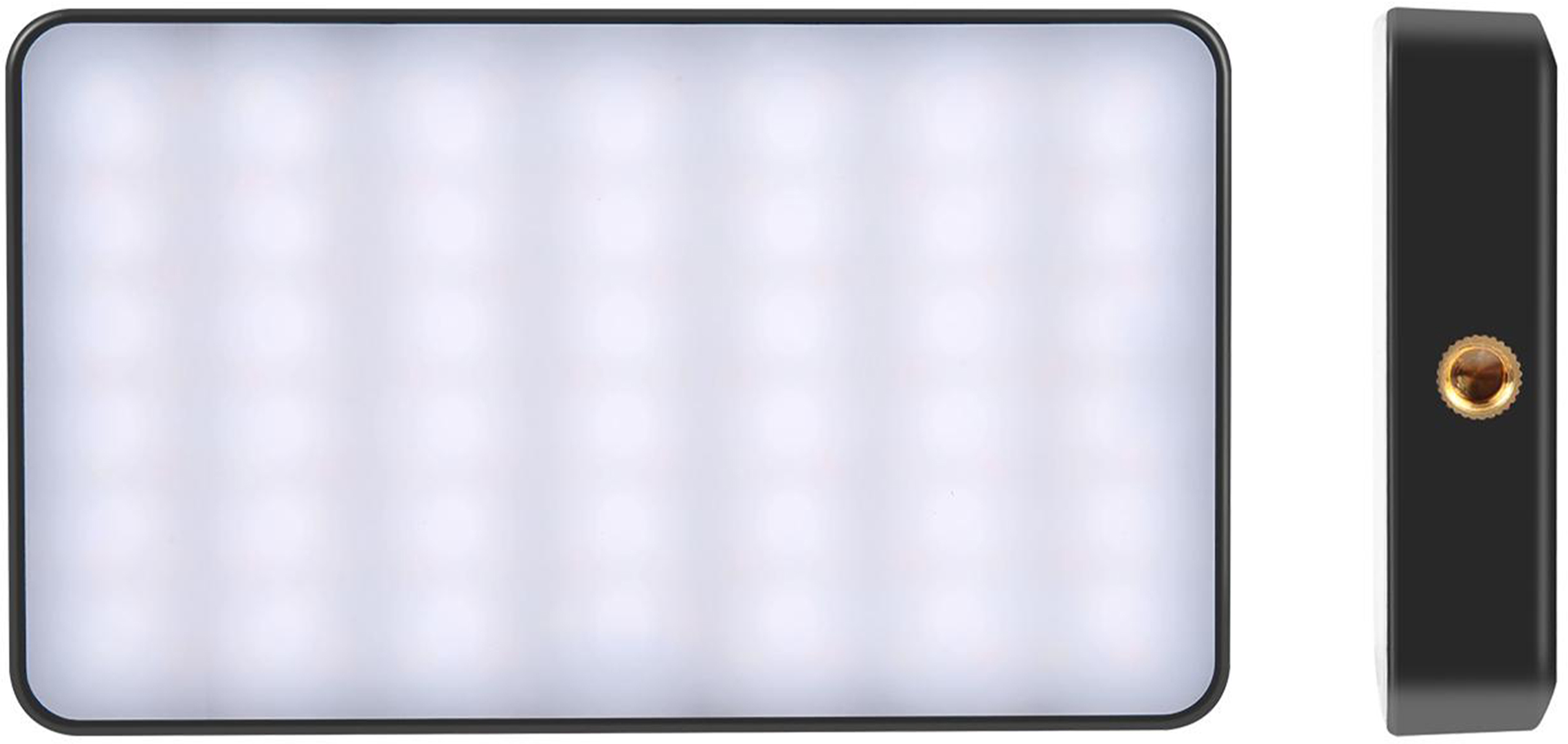 PULUZ kabatas LED foto lampa (melna)