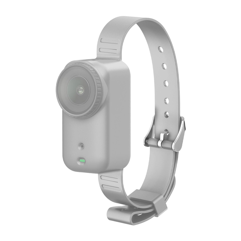 Puluz silikona josla / mājdzīvnieka kaklasiksna DJI Osmo Nano (pelēka)