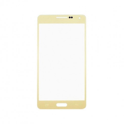 Outer Screen Glass Saderīgs ar Samsung A500 A5 Zeltains HQ