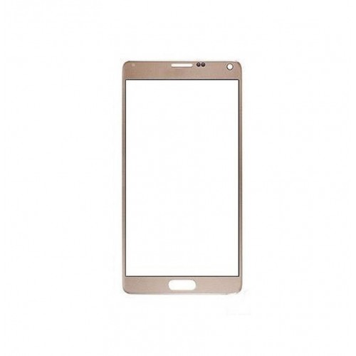 Outer Screen Glass Saderīgs ar Samsung N910F Note 4 Balts HQ