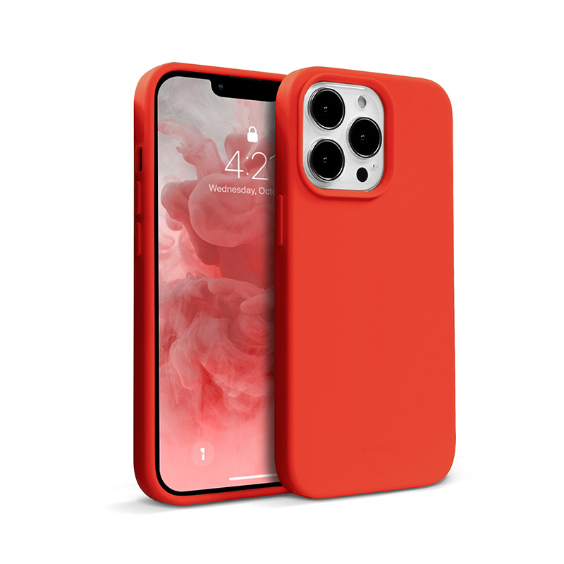 Crong Color Cover - iPhone 13 Pro maciņš (sarkans)