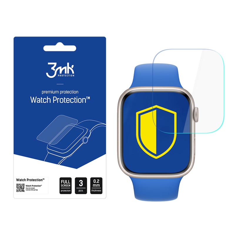 Pulksteņa aizsardzība Apple Watch 7 45mm - 3MK Watch Protection v. ARC+