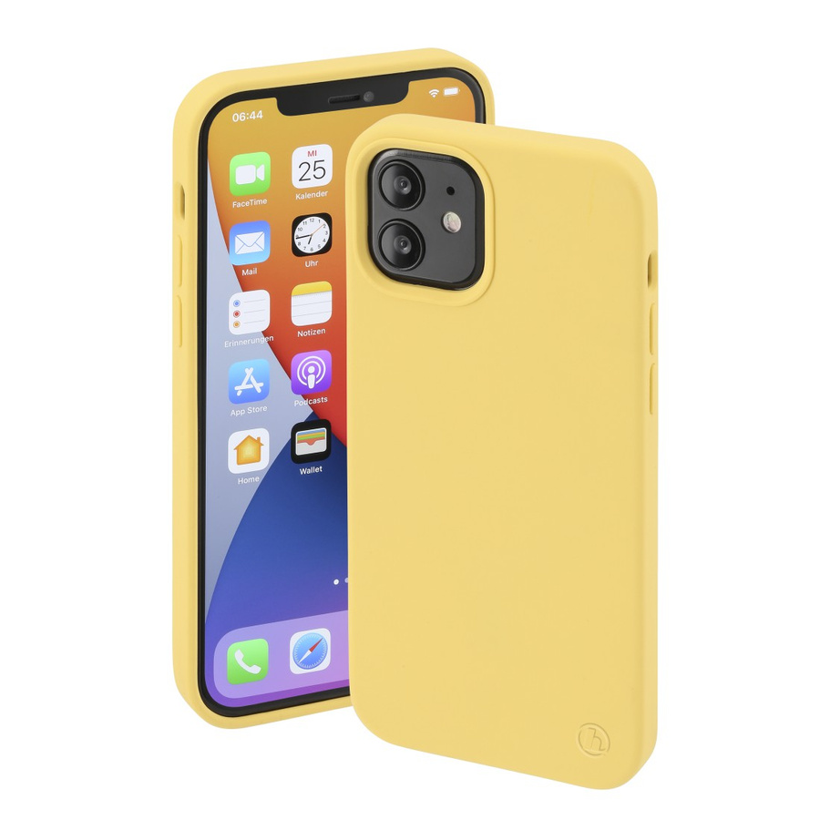 HAMA MAGCASE FINEST SENSE maciņš IPHONE 12/12 PRO dzeltens 00196794