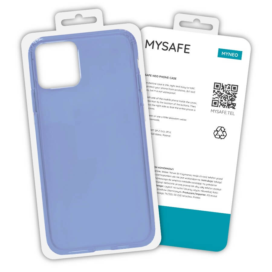 MYSAFE Maciņš NEO IPHONE 13 violets BOX