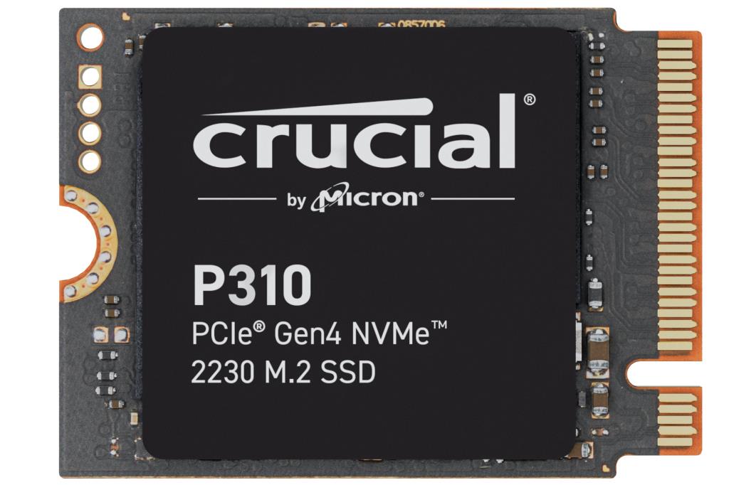 SSD disks CRUCIAL P310 1TB NVMe PCIe 4.0 M.2 7100/6000 MB/s