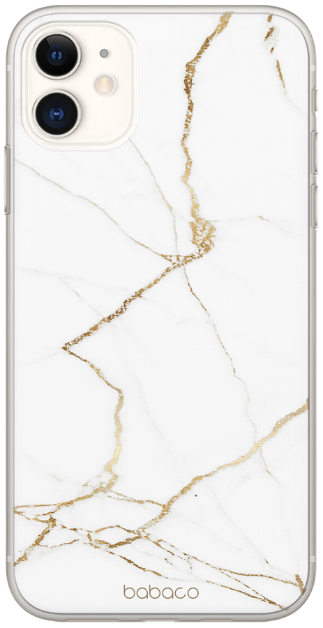 Maciņš ar apdruku BABACO MARBLE 014 IPHONE 13 PRO MAX daudzkrāsains
