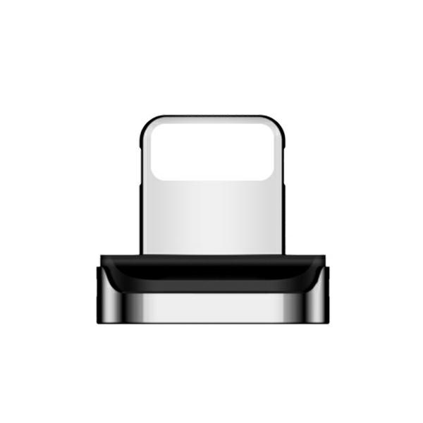 USAMS Adapteris magnētisks U28 LIGHTNING BULK sudraba SJ325LNTA