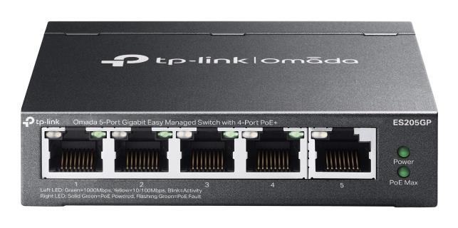 TP-Link ES205G pārvaldāms komutators, 5x Gigabit