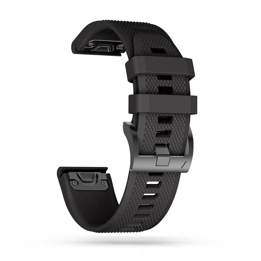 TECH-PROTECT SMOOTH GARMIN FENIX 5 / 6 / 6 PRO / 7 melns