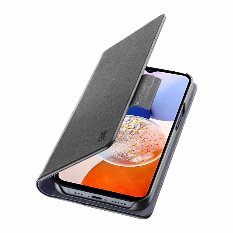 Cellularline Book maciņš - Samsung Galaxy A15 4G / 5G maciņš (melns)