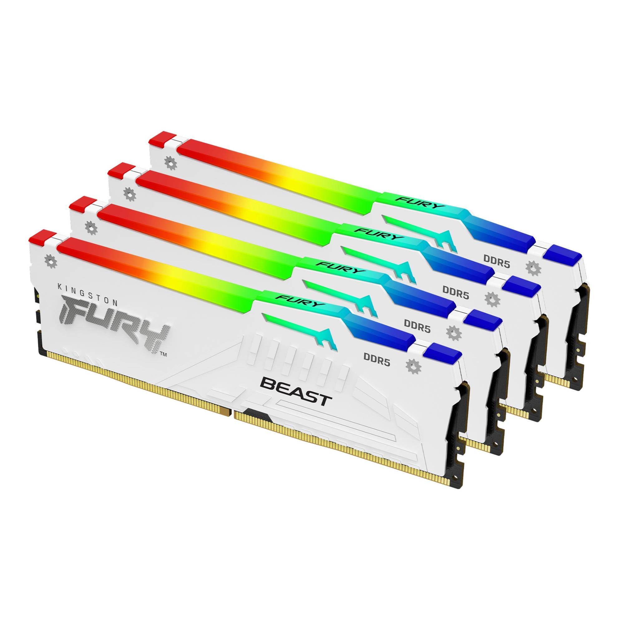 Kingston Fury 128GB DDR5-5600 atmiņas komplekts (4x32GB)
