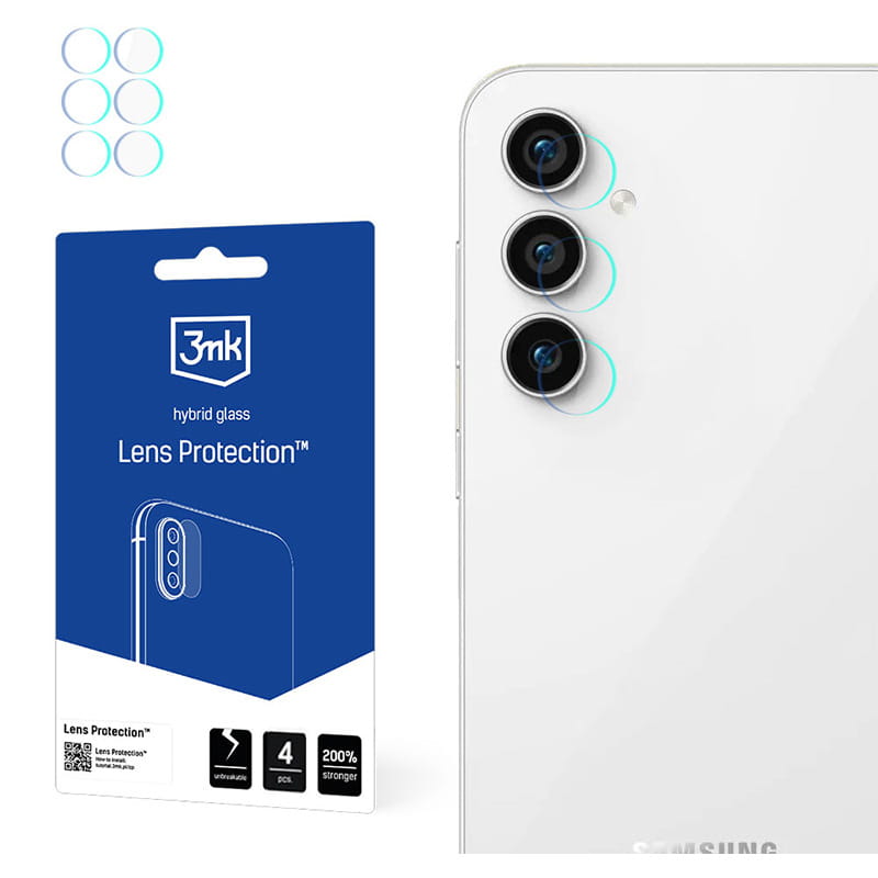 Samsung Galaxy S23 FE - 3mk Objektīva aizsargstikls