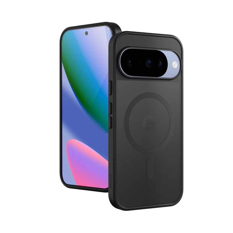 Crong Hybrid Matte Magnetic - MagSafe Google Pixel 10 maciņš (melns)