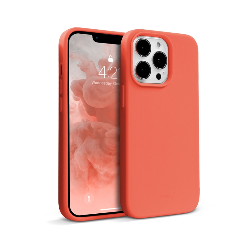Crong Color Cover - iPhone 13 Pro maciņš (Coral)