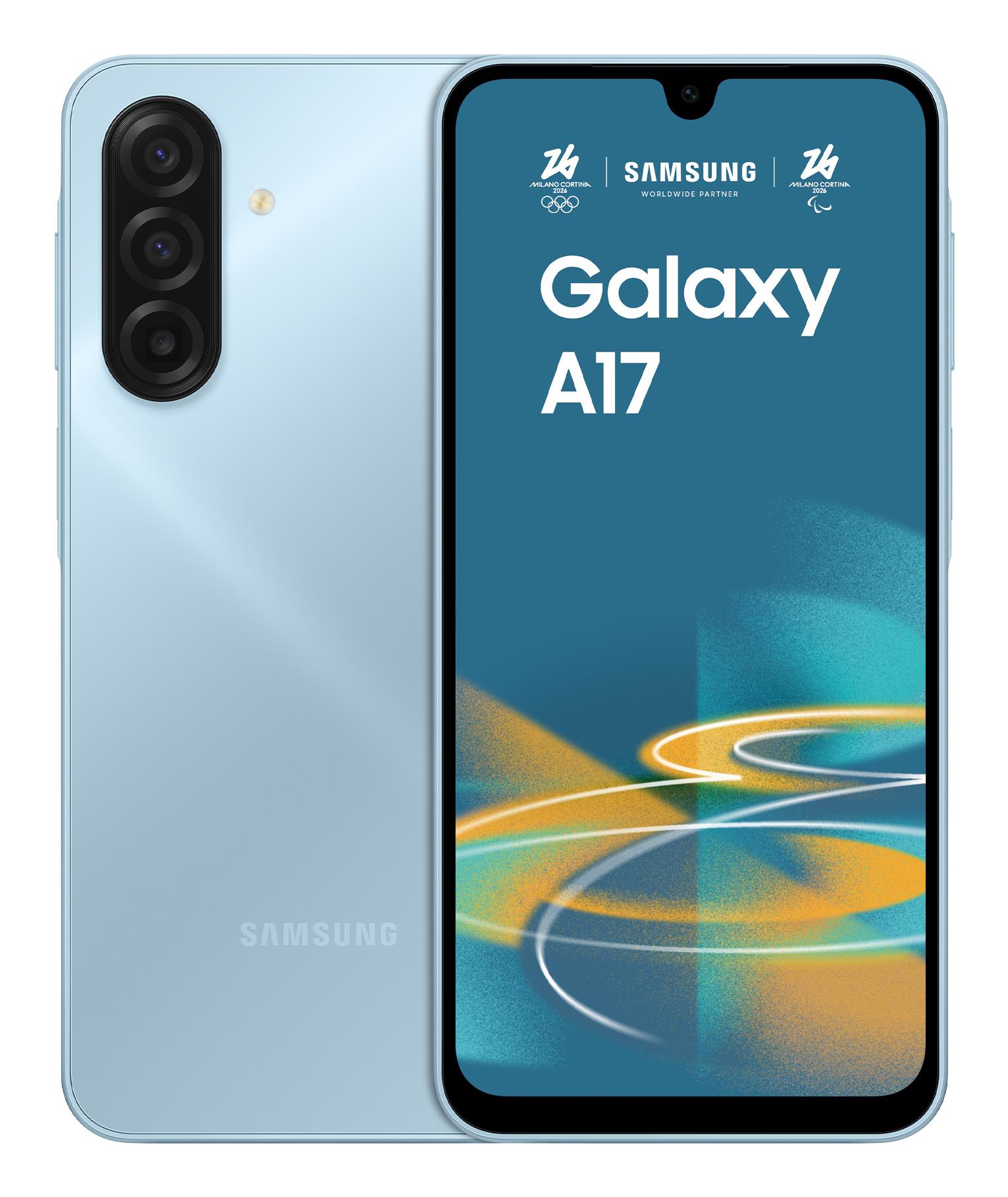 Samsung Galaxy A17 LTE 4/128GB zils mobilais tālrunis