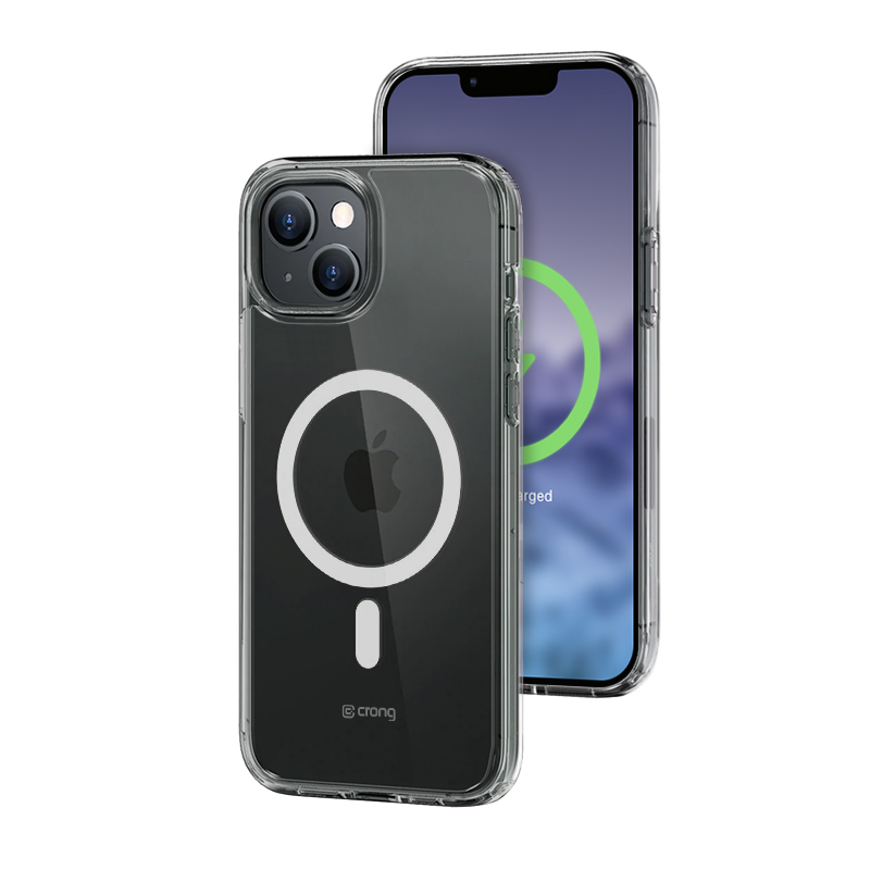 Crong Clear MAG Cover - iPhone 15 MagSafe maciņš (Clear)